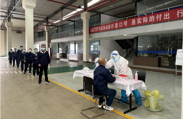 凯时KB88淮海发起机公司构筑防疫安全线