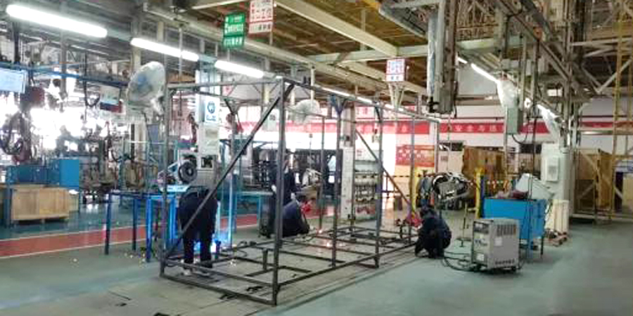 【工作动态】长治车厂圆满实现SKD盛具焊接工作
